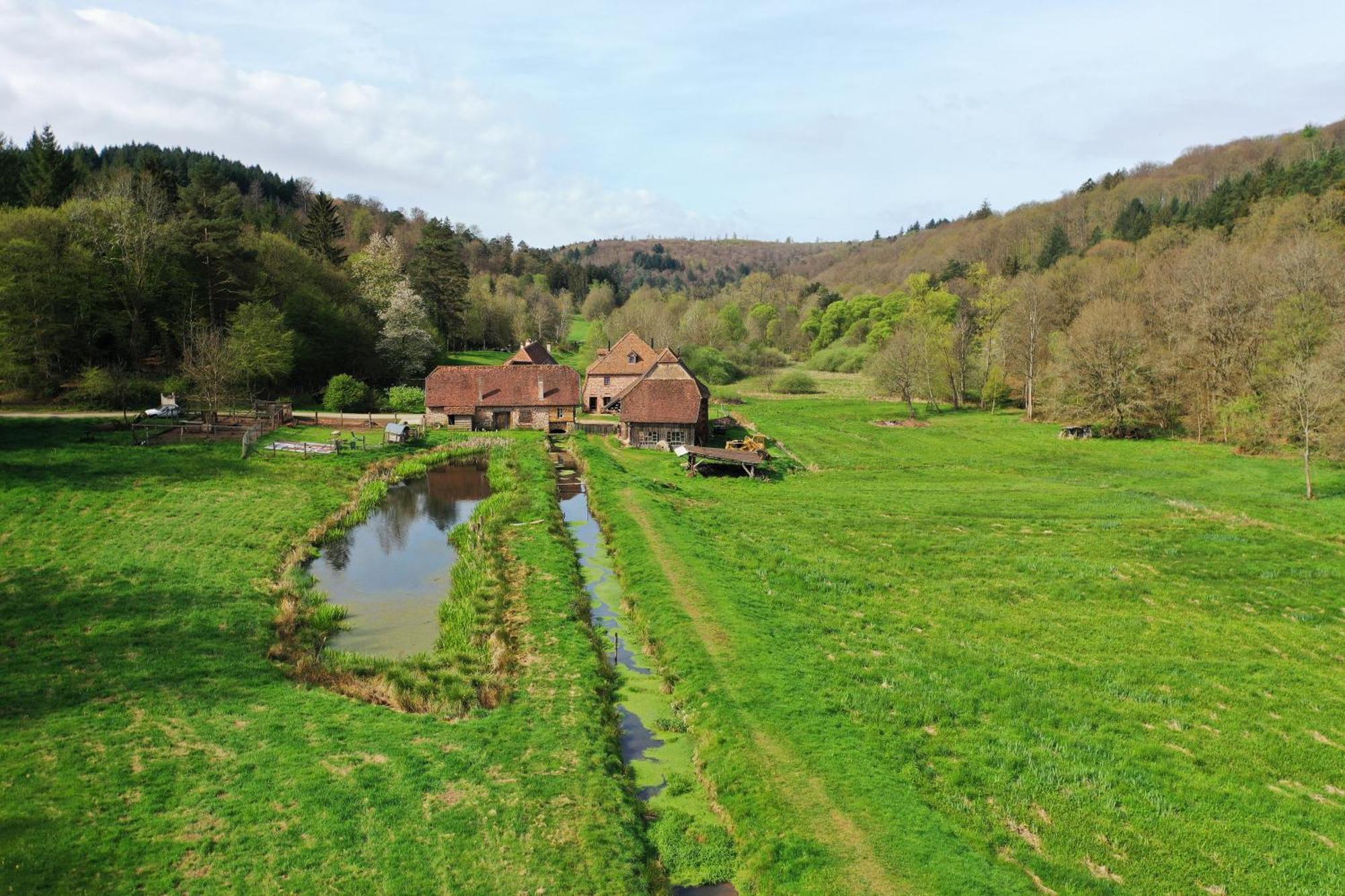 Maison D'Hotes De Charme - Ancien Moulin En Pleine Nature - La Paulusmuehle Soucht Exterior foto