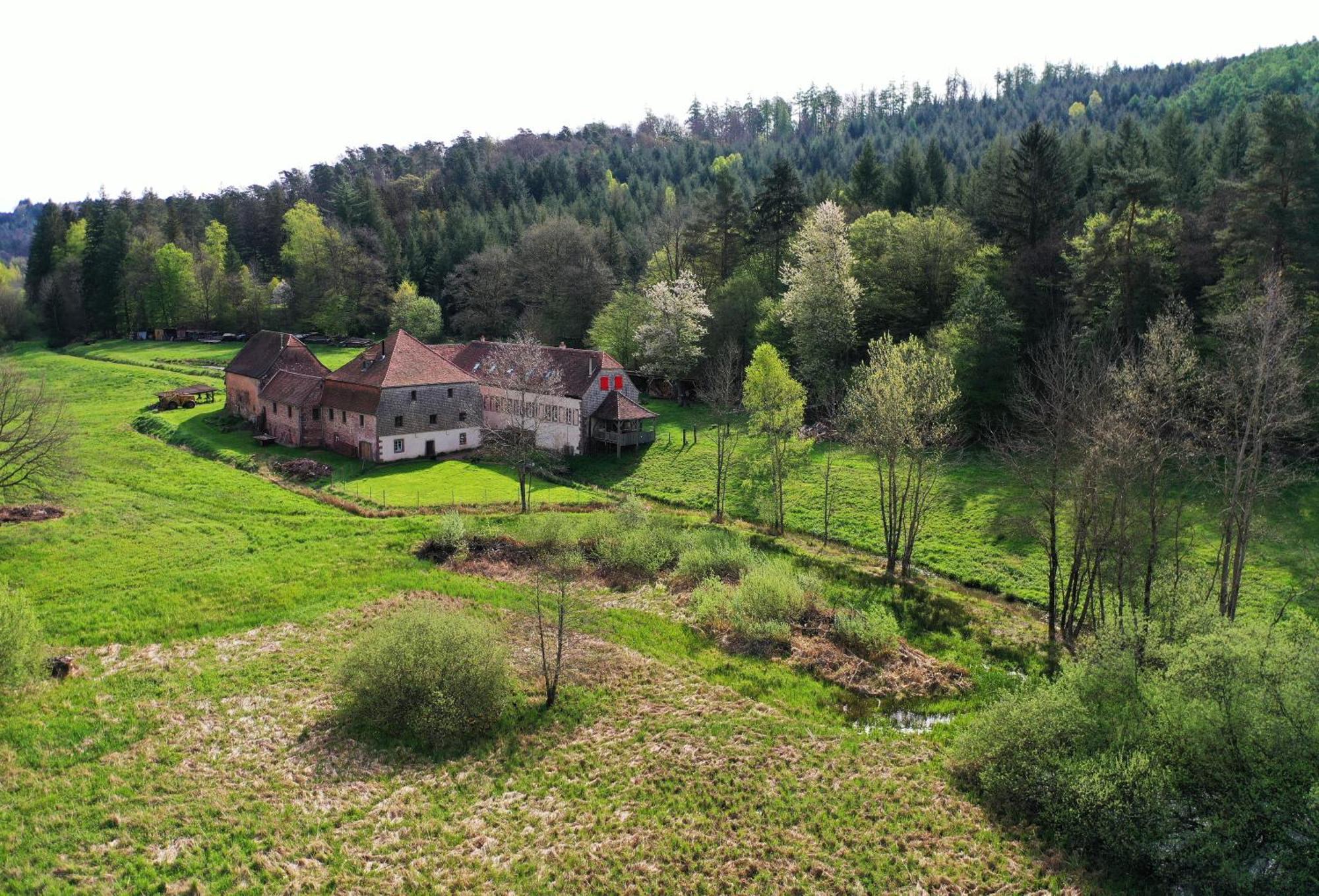 Maison D'Hotes De Charme - Ancien Moulin En Pleine Nature - La Paulusmuehle Soucht Exterior foto